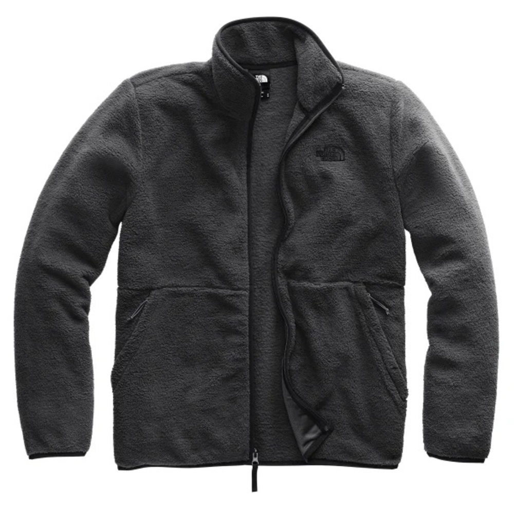 The North Face men's Dunraven sherpa full zip sweatshirt